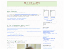 Tablet Screenshot of files.benandalice.com